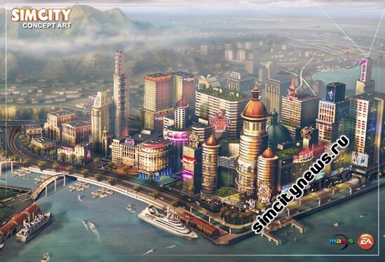 Режим мультиплеера в SimCity 5