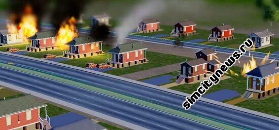 Огонь в SimCity 5