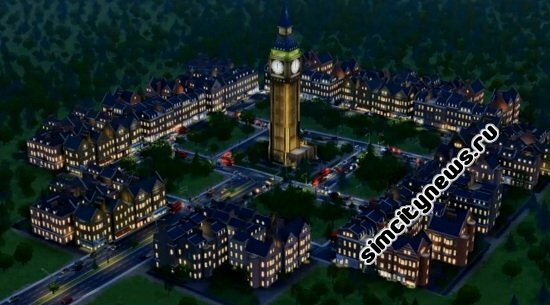 Английский город SimCity