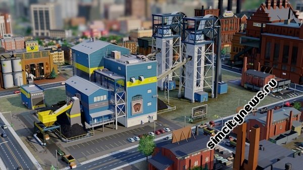 Новые здания SimCity