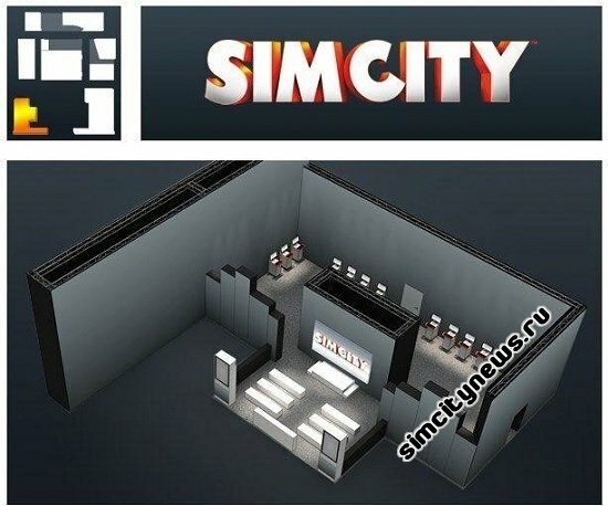 Стенды SimCity в преддверии выставки
