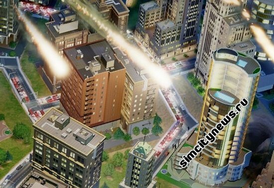 Катастрофа в игре SimCity