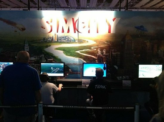 SimCity на выставке Eurogamer Expo 2012
