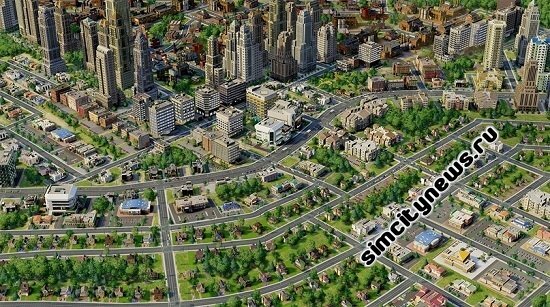 Плотность зоны и дороги SimCity