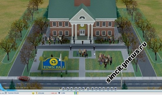 Бета версия SimCity