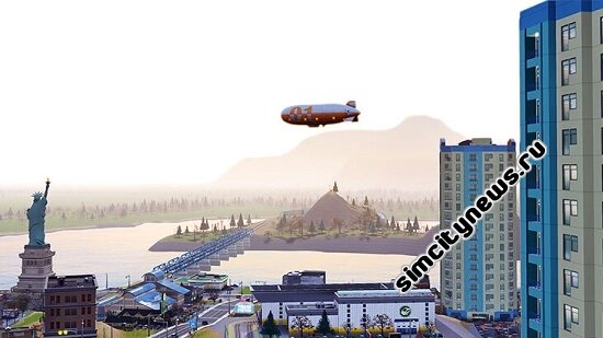 Дирижабль SimCity
