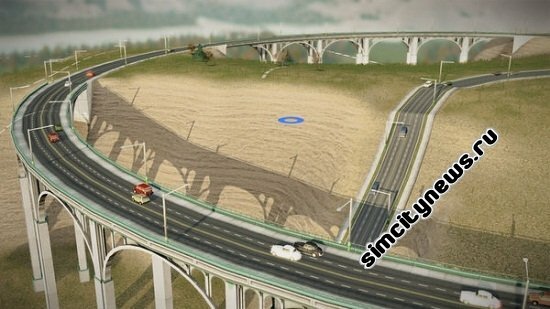 Дорожная развязка SimCIty