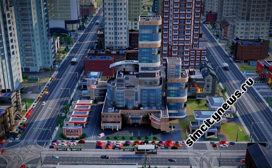 Больница в SimCity