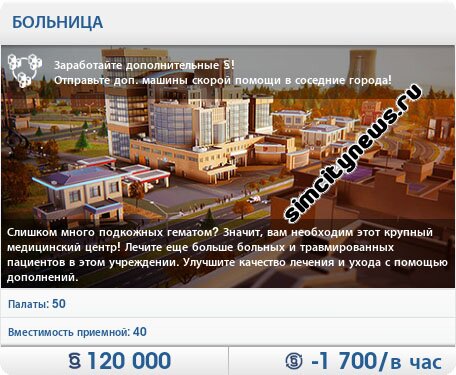 Функции Больницы