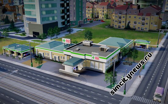 Клиника SimCity 2013
