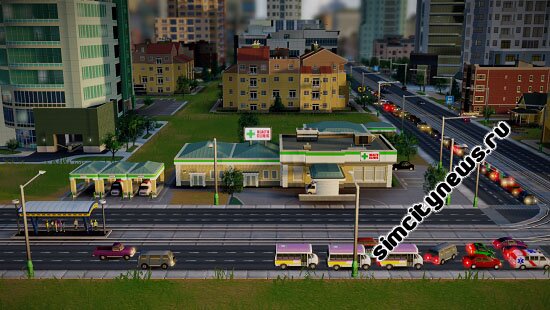Клиника SimCity
