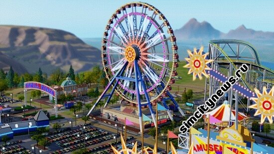 Парки аттракционов SimCity