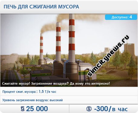 Печь для сжигания мусора