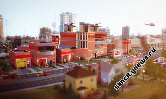 Пожарная часть SimCity