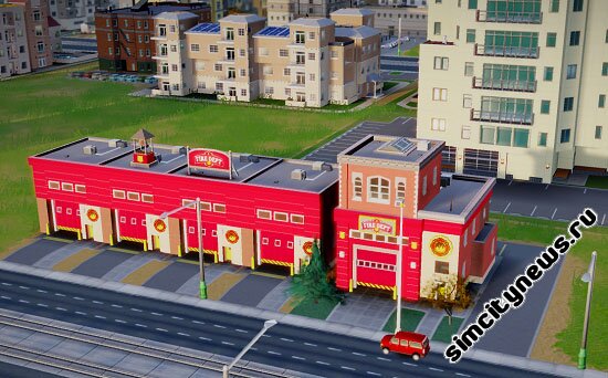 Пожарное депо SimCity