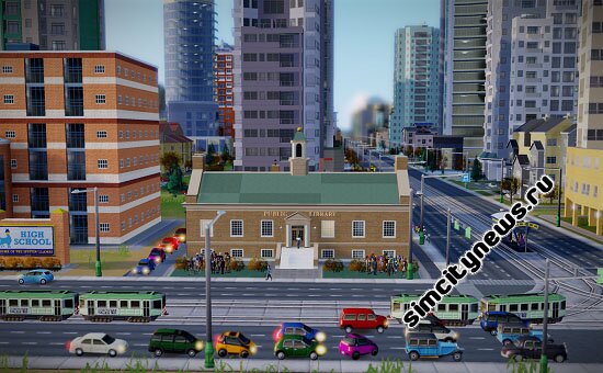 Публичная библиотека SimCity