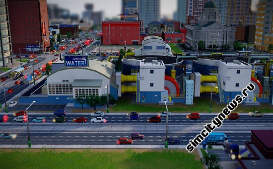 SimCity 5 Водонасосная станция