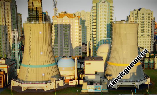 SimCity атомная энергия
