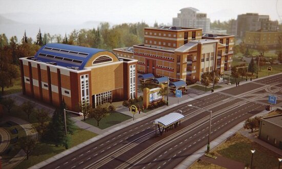 Simcity 5 средняя школа