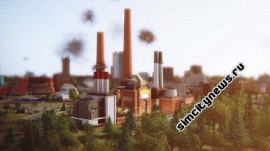 Simcity 5 угольная электростанция