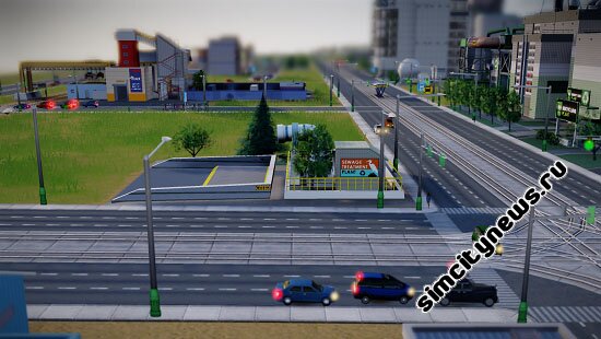 Слив сточных вод SimCity
