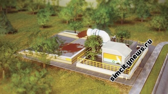 Слив сточных вод в SimCity 5