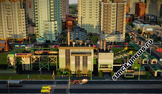 Центр по переработке отходов SimCity