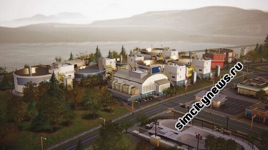 Водонасосная станция в SimCity 5