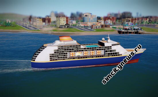Круизный лайнер Simcity