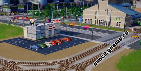 Машина-автобус Simcity