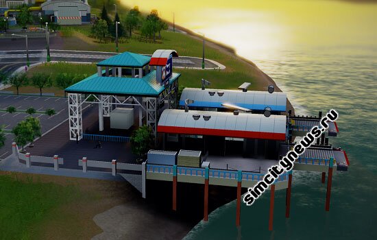 Паром Simcity
