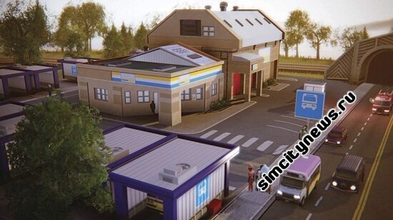Simcity 5 Маршрутный парк