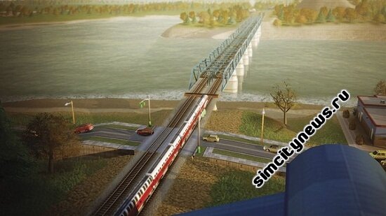 Simcity 5 железнодорожные пути
