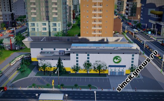 Трамваи SimCity