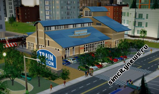 Железнодорожный вокзал Simcity