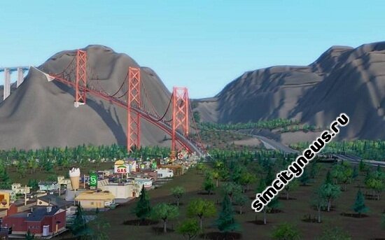 Ландшафт карты SimCity