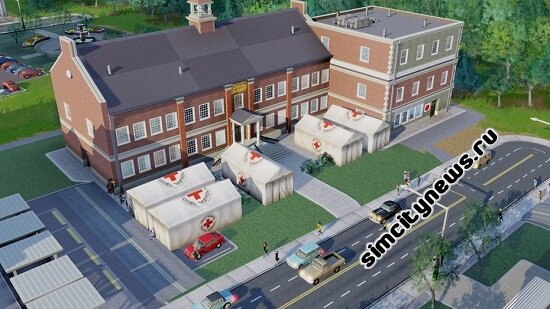 DLC Red Cross Disaster Relief Center