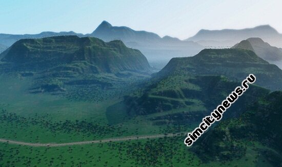 Тропический регион SimCity