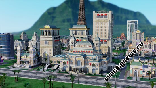 Элегантное казино SimCity