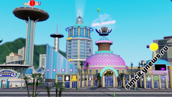 Космическое казино SimCity