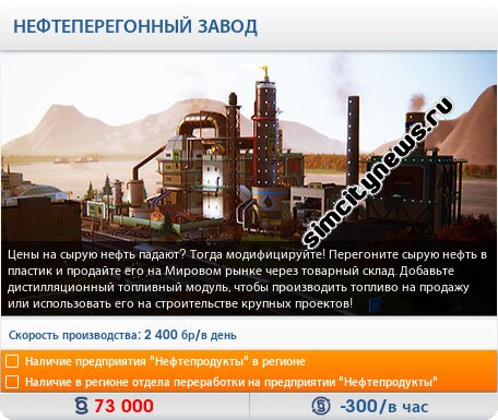 Нефтеперегонный завод