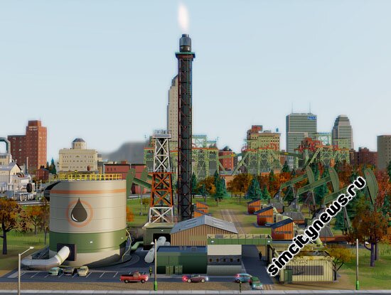 Нефтяная скважина Simcity