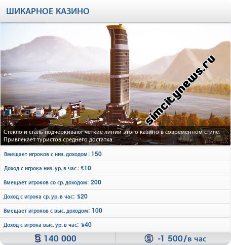 Шикарное казино