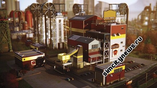 Simcity Advanced Coal mine