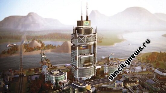 Simcity Electronics HQ