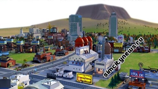 Simcity Smelting Factory