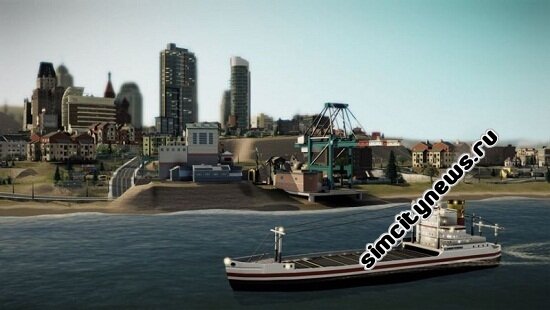 Simcity торговый порт