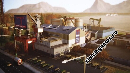 Simcity товарный склад