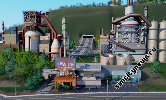 Товарный склад SimCity