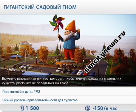 Гигантский садовый гном